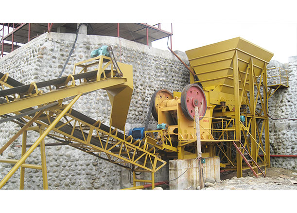 What are the system components of the sand and gravel aggregate production line?