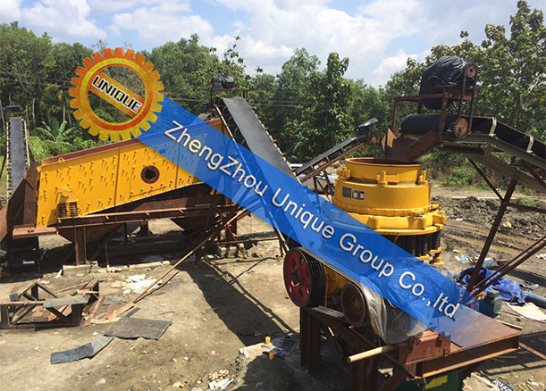250T/H Limestone Crushing Plant Shipped to Indonesia