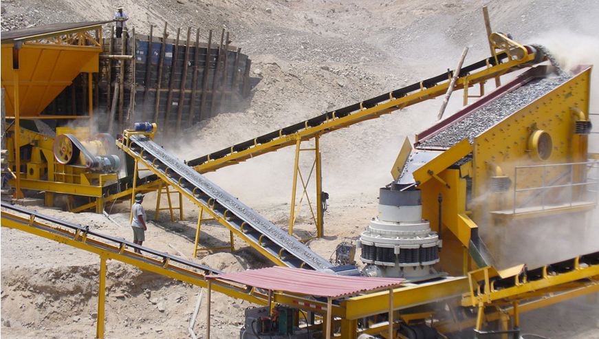 What are the sand and gravel plant equipment?