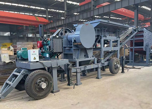 Mobile Jaw Crusher Plant for Europe Client