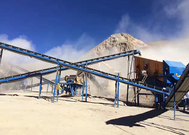 What kind of equipment does granite crushing plant use?
