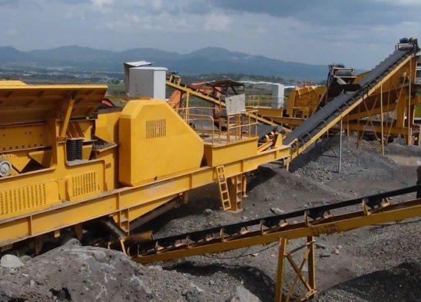 Mobile Quarry Crusher Plant