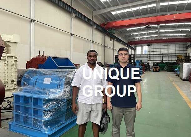 Cameroon Arnold visit us for mobile jaw crusher plant