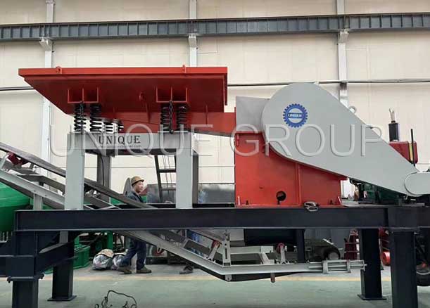 30tph Mobile crushing plant