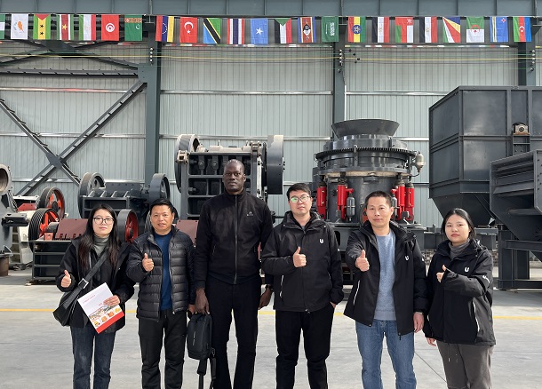 Senegal customer visit our factory