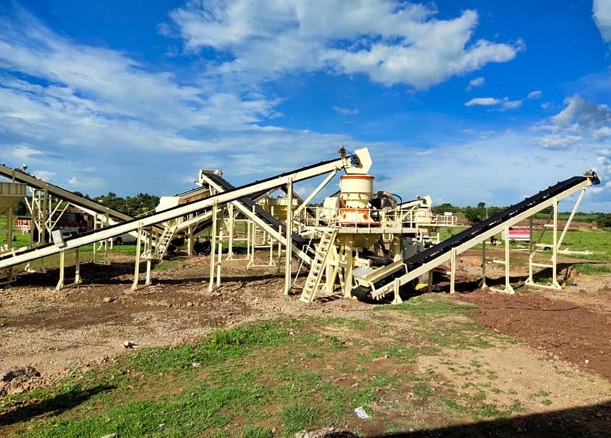 Australia customer 200 tph crushing plant installed