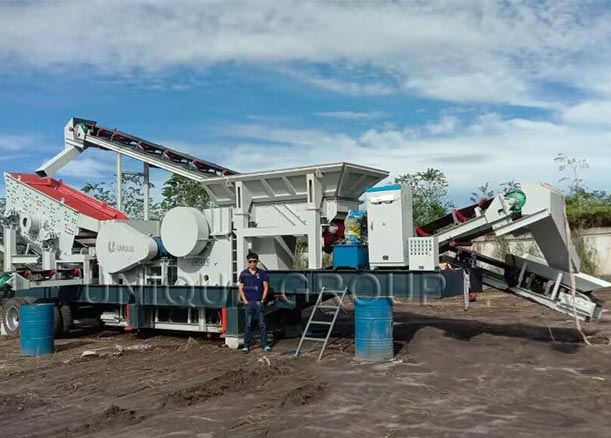 the 50tph mobile stone crusher has reached Indonesia