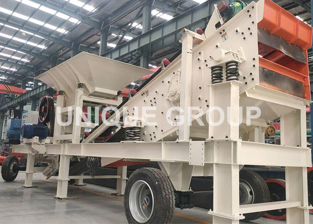 30T/H Mobile Crusher Plant for East Europe Client